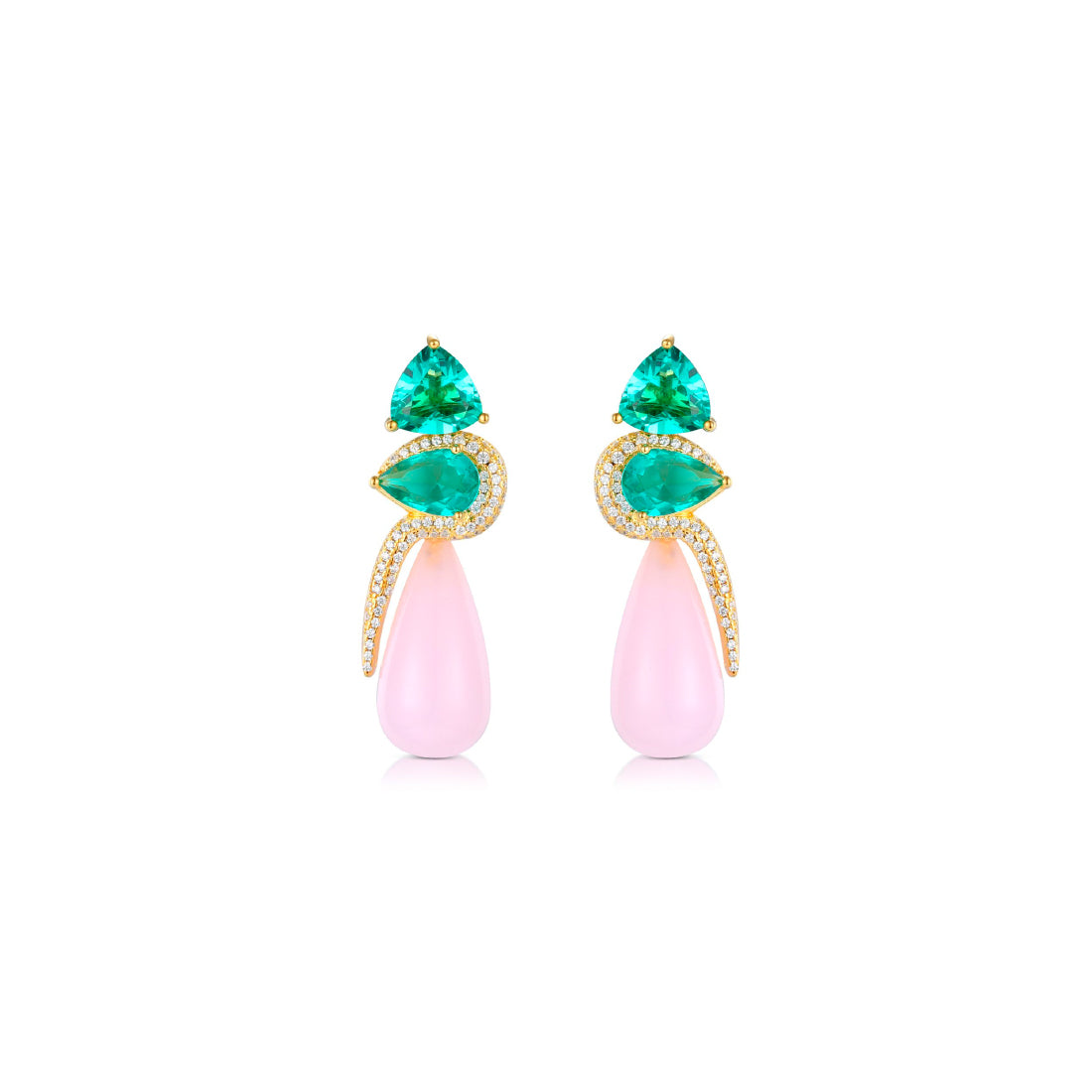 sibila-studio-pendientes-carlo-pera-rosa-verde-pendientes-largos-oro-amarillo-coleccion-zahara